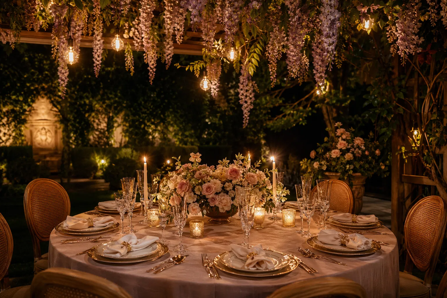 Intimate private celebration